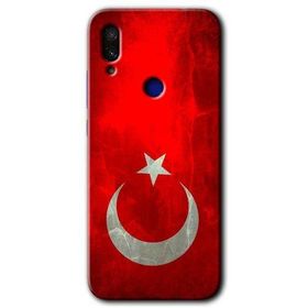 Xiaomi Redmi Note 7 Albayrak Baskılı Uyumlu Silikon Kılıf