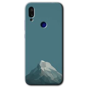 Xiaomi Redmi Note 7 Alone Mountain Baskılı Uyumlu Silikon Kılıf