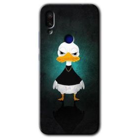 Xiaomi Redmi Note 7 Angry Duck Baskılı Uyumlu Silikon Kılıf