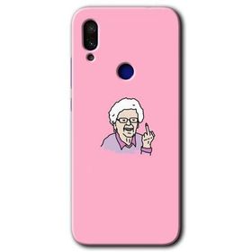 Xiaomi Redmi Note 7 Bad Grandmother Baskılı Uyumlu Silikon Kılıf