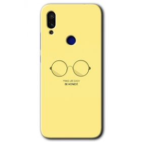 Xiaomi Redmi Note 7 Be Honest Baskılı Uyumlu Silikon Kılıf