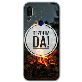 Xiaomi Redmi Note 7 Bezdum Da Baskılı Uyumlu Silikon Kılıf