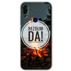 Xiaomi Redmi Note 7 Bezdum Da Baskılı Uyumlu Silikon Kılıf