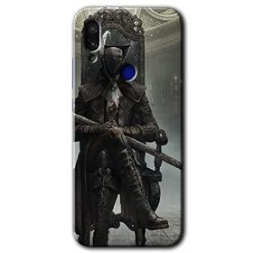 Xiaomi Redmi Note 7 Bloodborne Hunters Baskılı Uyumlu Silikon Kılıf
