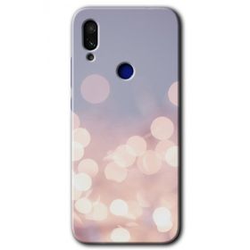 Xiaomi Redmi Note 7 Blur Lights Baskılı Uyumlu Silikon Kılıf