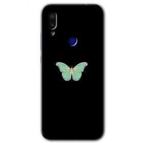 Xiaomi Redmi Note 7 Butterfly Tree Baskılı Uyumlu Silikon Kılıf