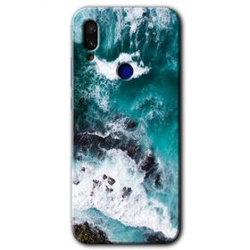 Xiaomi Redmi Note 7 Deniz Kıyısı Baskılı Uyumlu Silikon Kılıf