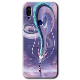 Xiaomi Redmi Note 7 Dragon Snake Baskılı Uyumlu Silikon Kılıf