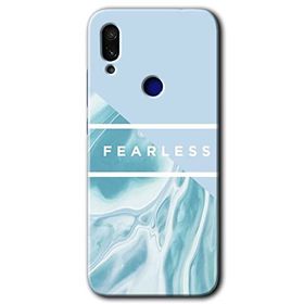 Xiaomi Redmi Note 7 Fearless Baskılı Uyumlu Silikon Kılıf