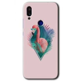Xiaomi Redmi Note 7 Flamingo Baskılı Uyumlu Silikon Kılıf