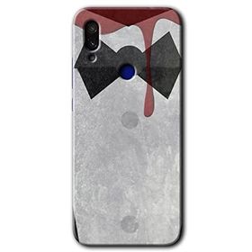 Xiaomi Redmi Note 7 Gentleman Blood Baskılı Uyumlu Silikon Kılıf