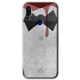 Xiaomi Redmi Note 7 Gentleman Blood Baskılı Uyumlu Silikon Kılıf