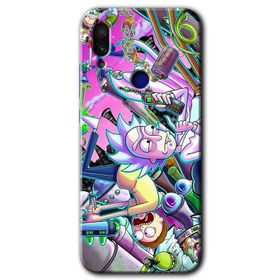 Xiaomi Redmi Note 7 Graffiti Çizgi Film Baskılı Uyumlu Silikon Kılıf