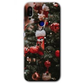 Xiaomi Redmi Note 7 Happy New Year Baskılı Uyumlu Silikon Kılıf