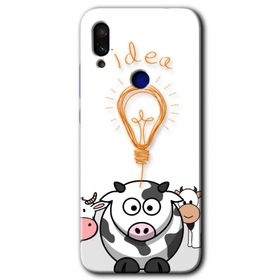 Xiaomi Redmi Note 7 İdea Lamp Baskılı Uyumlu Silikon Kılıf