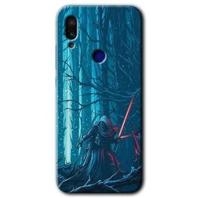 Xiaomi Redmi Note 7 Jedi Baskılı Uyumlu Silikon Kılıf