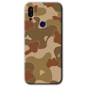 Xiaomi Redmi Note 7 Kamuflaj 10 Baskılı Uyumlu Silikon Kılıf