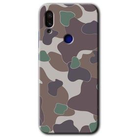 Xiaomi Redmi Note 7 Kamuflaj 11 Baskılı Uyumlu Silikon Kılıf