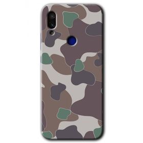 Xiaomi Redmi Note 7 Kamuflaj 11 Baskılı Uyumlu Silikon Kılıf