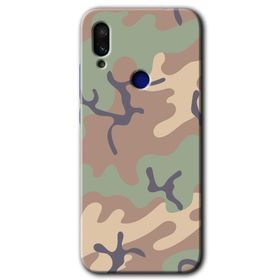 Xiaomi Redmi Note 7 Kamuflaj 29 Baskılı Uyumlu Silikon Kılıf