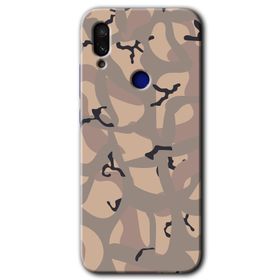 Xiaomi Redmi Note 7 Kamuflaj 6 Baskılı Uyumlu Silikon Kılıf
