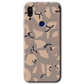 Xiaomi Redmi Note 7 Kamuflaj 6 Baskılı Uyumlu Silikon Kılıf
