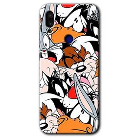 Xiaomi Redmi Note 7 Karakterler Baskılı Uyumlu Silikon Kılıf