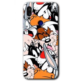 Xiaomi Redmi Note 7 Karakterler Baskılı Uyumlu Silikon Kılıf