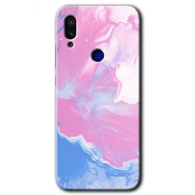 Xiaomi Redmi Note 7 Liquid Lekeler Art Baskılı Uyumlu Silikon Kılıf