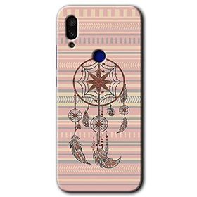 Xiaomi Redmi Note 7 Mandala Retro Baskılı Uyumlu Silikon Kılıf