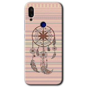 Xiaomi Redmi Note 7 Mandala Retro Baskılı Uyumlu Silikon Kılıf