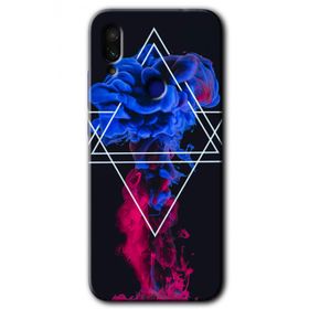 Xiaomi Redmi Note 7 Mekanik Duman 1 Baskılı Uyumlu Silikon Kılıf