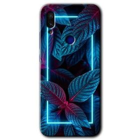Xiaomi Redmi Note 7 Mekanik Yaprak 4 Baskılı Uyumlu Silikon Kılıf