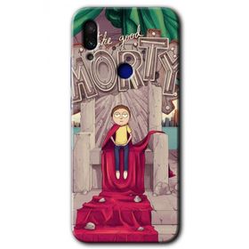 Xiaomi Redmi Note 7 Morty Baskılı Uyumlu Silikon Kılıf
