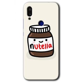 Xiaomi Redmi Note 7 Nutella Aşkım Baskılı Uyumlu Silikon Kılıf