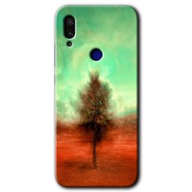 Xiaomi Redmi Note 7 Outlines Paint Baskılı Uyumlu Silikon Kılıf