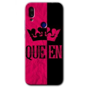 Xiaomi Redmi Note 7 Queen Baskılı Uyumlu Silikon Kılıf