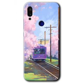 Xiaomi Redmi Note 7 Rails Paint Baskılı Uyumlu Silikon Kılıf
