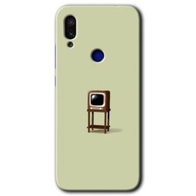 Xiaomi Redmi Note 7 Retro TV Baskılı Uyumlu Silikon Kılıf