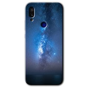 Xiaomi Redmi Note 7 Samanyolu Baskılı Uyumlu Silikon Kılıf
