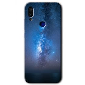 Xiaomi Redmi Note 7 Samanyolu Baskılı Uyumlu Silikon Kılıf