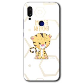 Xiaomi Redmi Note 7 Sevimli Kedi 1 Baskılı Uyumlu Silikon Kılıf