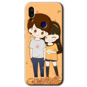 Xiaomi Redmi Note 7 Şıpsevdi Çift Baskılı Uyumlu Silikon Kılıf