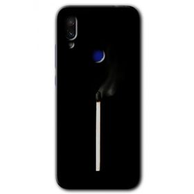 Xiaomi Redmi Note 7 Sönmüş Kibrit Baskılı Uyumlu Silikon Kılıf