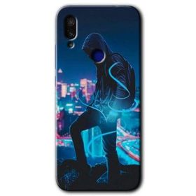 Xiaomi Redmi Note 7 Spill Boy Baskılı Uyumlu Silikon Kılıf