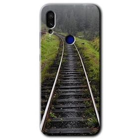 Xiaomi Redmi Note 7 Tren Yolu Baskılı Uyumlu Silikon Kılıf