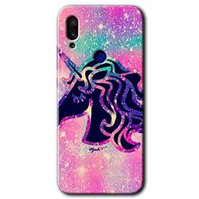 Xiaomi Redmi Note 7 Unicorn Kristal Baskılı Uyumlu Silikon Kılıf
