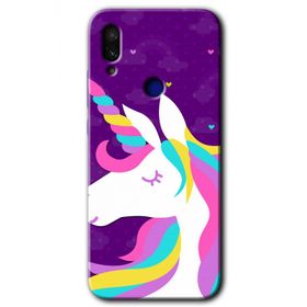 Xiaomi Redmi Note 7 Unicorn Sleep Baskılı Uyumlu Silikon Kılıf