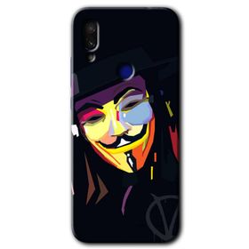 Xiaomi Redmi Note 7 Vendetta Baskılı Uyumlu Silikon Kılıf