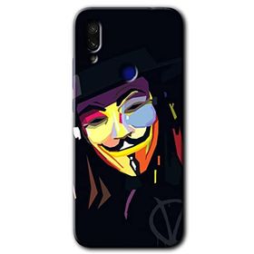 Xiaomi Redmi Note 7 Vendetta Baskılı Uyumlu Silikon Kılıf